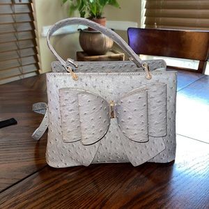 Crossi gray handbag